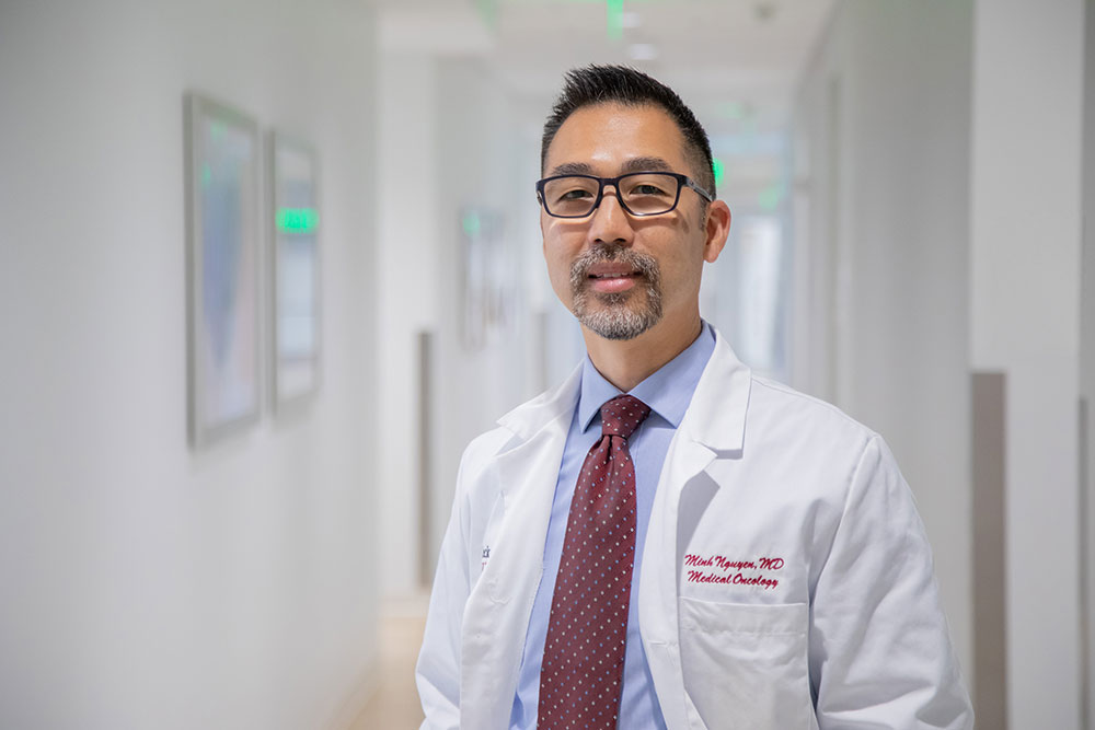 Minh D. Nguyen, MD, a medical oncologist at Keck Medicine of USC