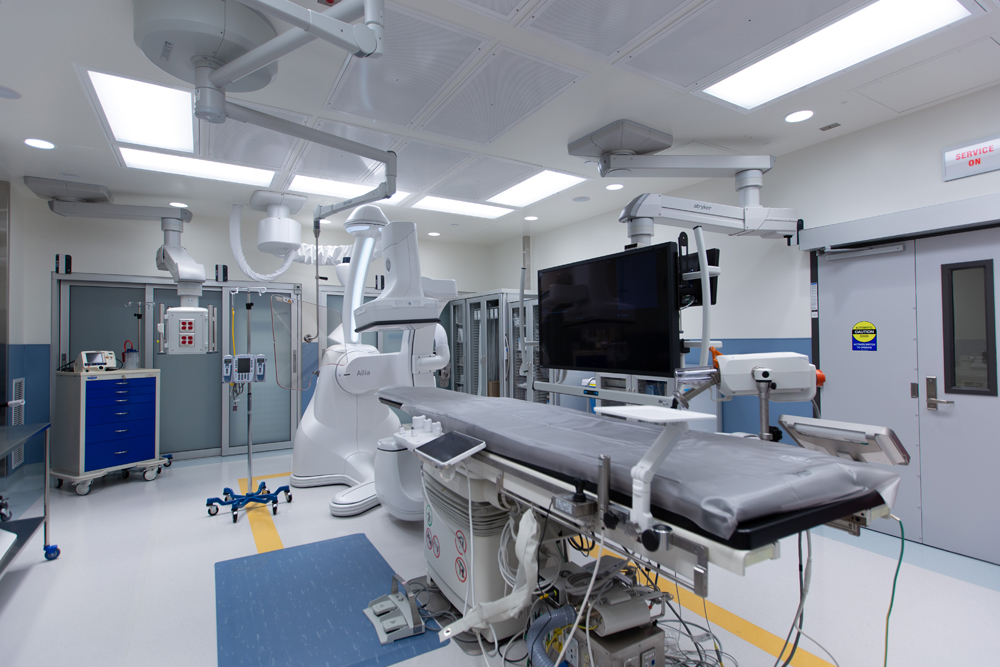 Photo of the Interventional Radiology and Cardiac Catheterization Laboratory at USC Verdugo Hills Hospital
