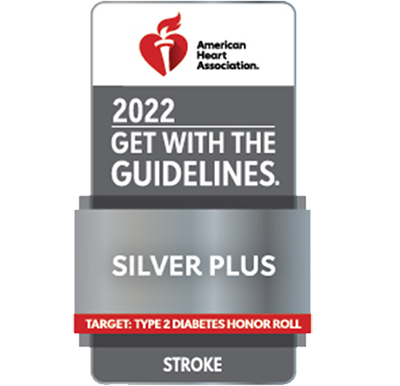 2022 American Heart Association Get with the Guidelines Stroke Badge