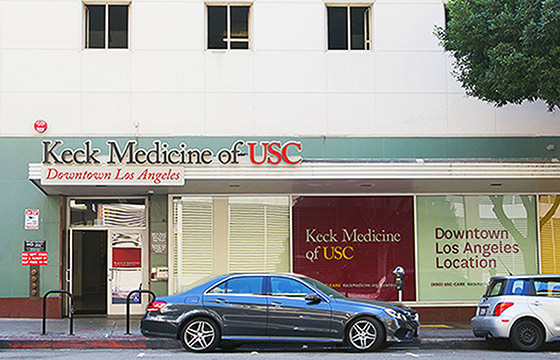 Image of Downtown Los Angeles - USC Healthcare Center location