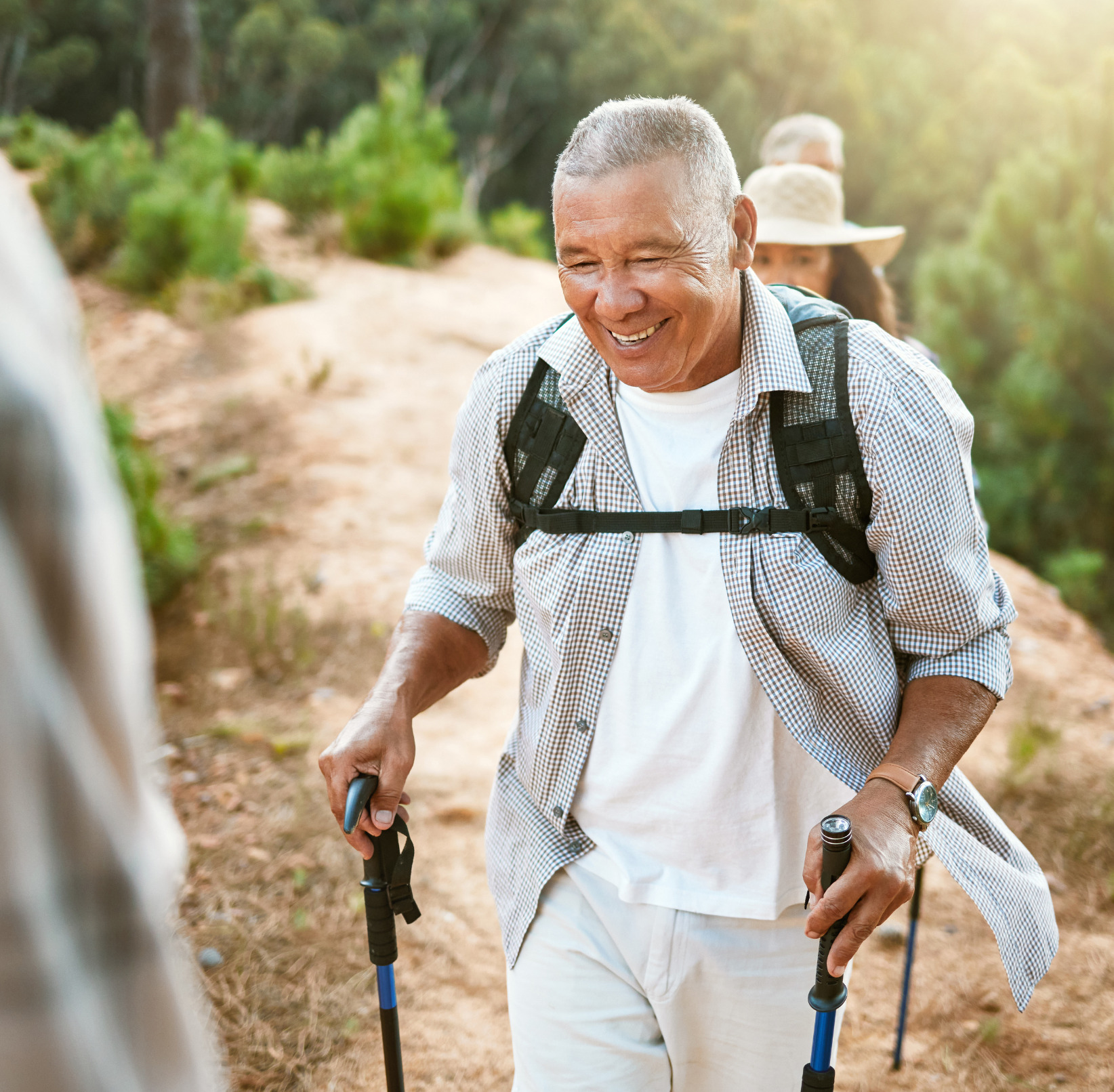 Person hiking